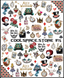 Слайдери для нігтів CoolSpace №71 "Alice in Wonderland" 2661 фото 3