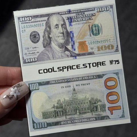 Слайдери для нігтів CoolSpace №75 "New Money" 2664 фото