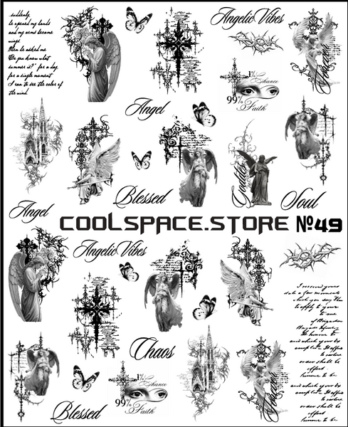Слайдери CoolSpace №49 &laquo;Ангельська готика&raquo; 2228 фото