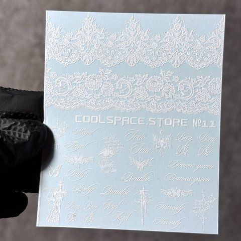 Слайдери CoolSpace №11 "Біле мереживо" 2156 фото