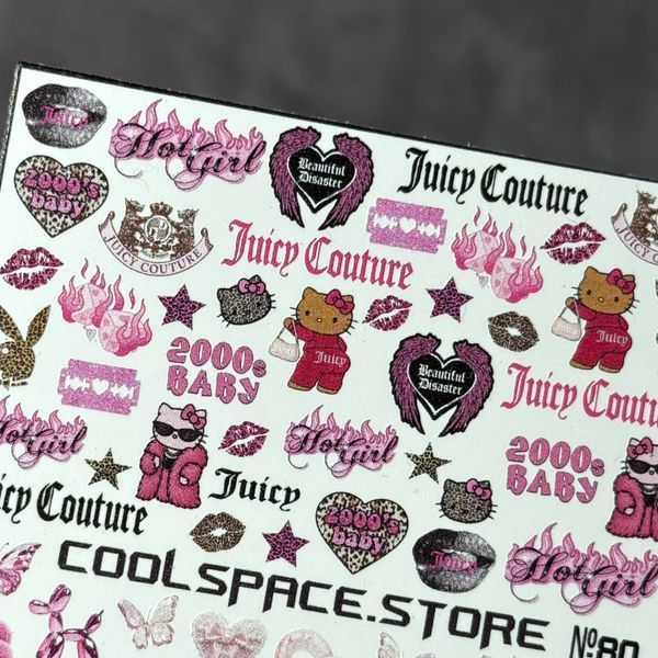 Слайдери CoolSpace №80 "Y2K Glam & Pink Coquette" 2669 фото