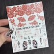 Слайдери CoolSpace №7 "Червоне мереживо" 2100 фото