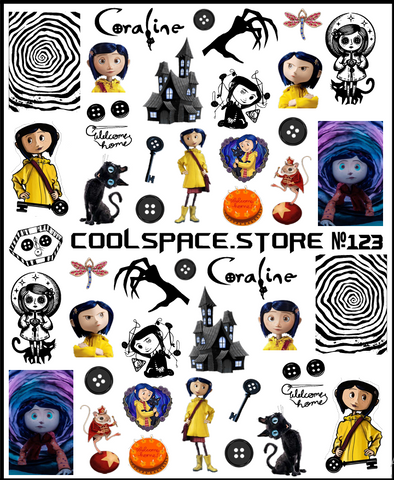 Слайдери CoolSpace №123 "Кораліна у Світі Кошмарів" 2712 фото