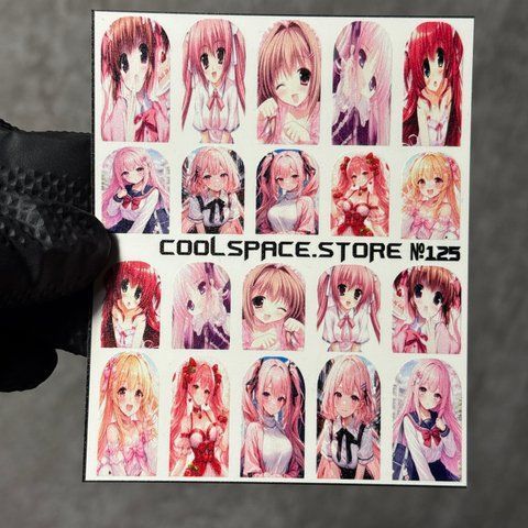 Слайдери CoolSpace №125 "Аніме дівчата" 2714 фото