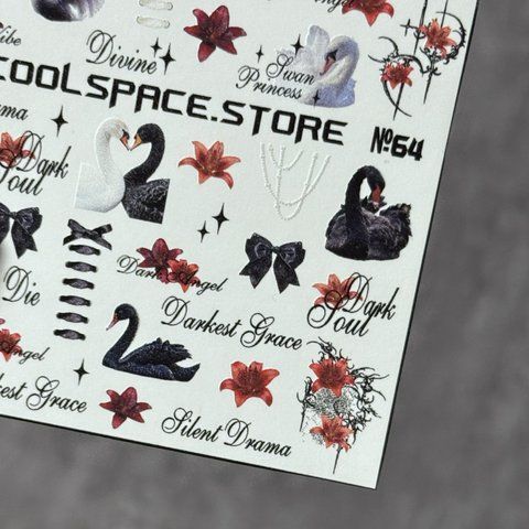 Слайдери CoolSpace №64 "Swan Lake" 2555 фото