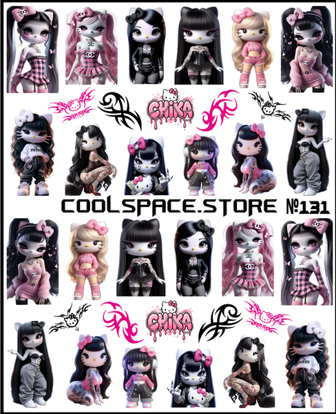 Слайдери CoolSpace №131 "Sexy Hello Kitty" 2721 фото