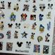 Наклейки для нігтів MouTeen1003 "Mickey & Friends Gallery" 2039 фото 2