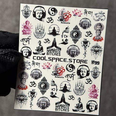Слайдери CoolSpace №99 "Namaste Bitches" 2688 фото